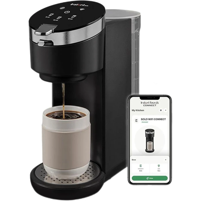 Instant Solo Wifi Connect Single Serve Brew 8 to 12oz Coffee Maker - Black by Instant - Image 1