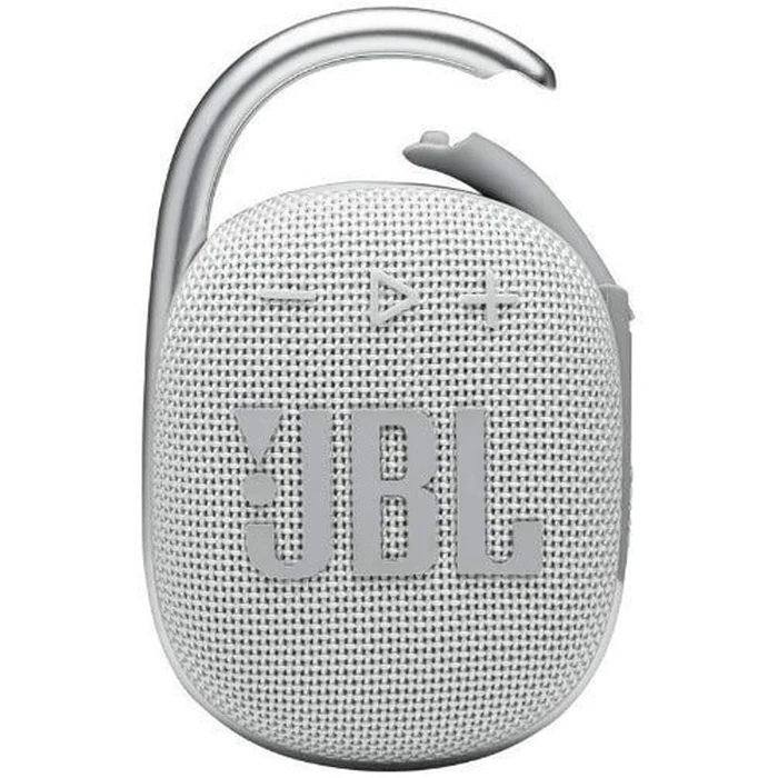 JBL Clip 4 Ultra-Portable Waterproof Speaker - White by JBL - Refurbished - Brand New condition - US$46.98