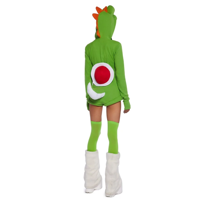 Dolls Kill Dino Pal Costume - Yoshi Inspired Video Game Outfit by Trickz N' Treatz, 1X by Dolls Kill - Image 5