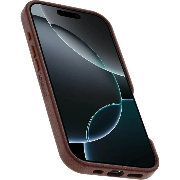 OtterBox Symmetry Series Cactus Leather Phone Case with MagSafe for iPhone 16 Pro Max - Rich Adobe (Brown) by OtterBox - Image 2