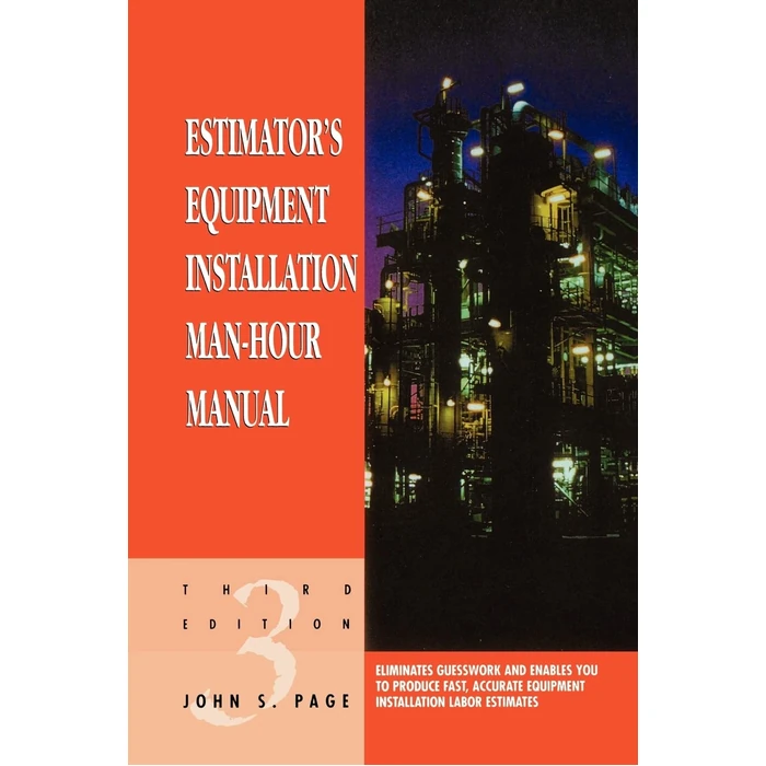 Estimator's Equipment Installation Man-Hour Manual by Gulf Professional Publishing - Used - Like New condition - CA$137.79