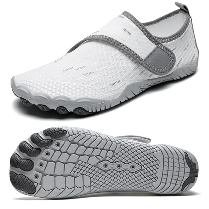 Water Shoes Mens Womens Quick-Dry Barefoot Swim Beach Pool Shoes Aqua Yoga Socks for Hiking Walking Diving Surf Outdoor Water Sports by BUWTDAY - Image 1