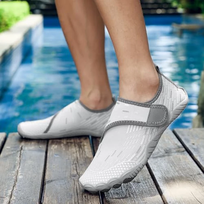 Water Shoes Mens Womens Quick-Dry Barefoot Swim Beach Pool Shoes Aqua Yoga Socks for Hiking Walking Diving Surf Outdoor Water Sports by BUWTDAY - Image 2