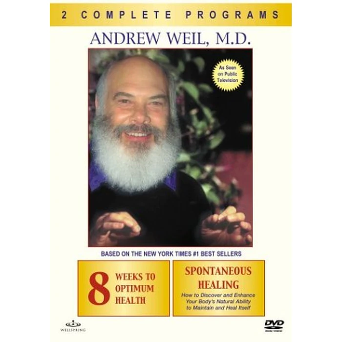 Andrew Weil, M.D. - 8 Weeks to Optimum Health & Spontaneous Healing by Wellspring Media - Used - Acceptable condition