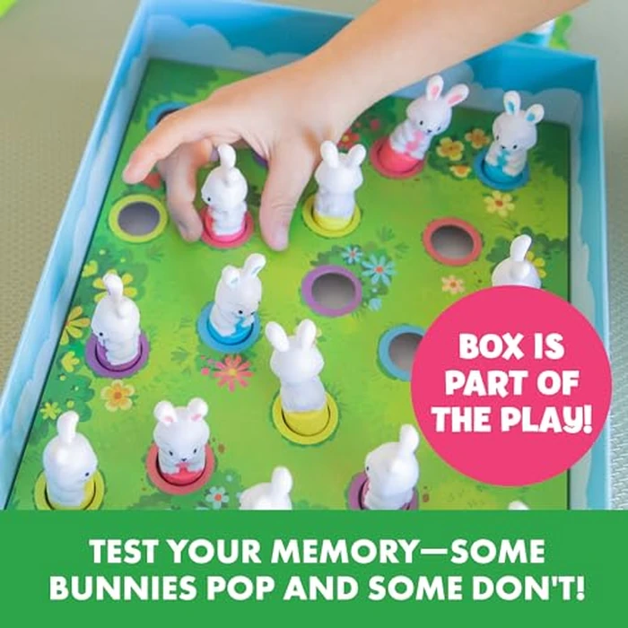 Educational Insights Pop Pop Bunny Hop - Matching Games for Toddlers 3-5, Turn-Taking Kids Games, Preschool Board Game for Kids, Skill-Building Preschool Toys, Kindergarten Color Matching Game by Educational Insights - Image 5