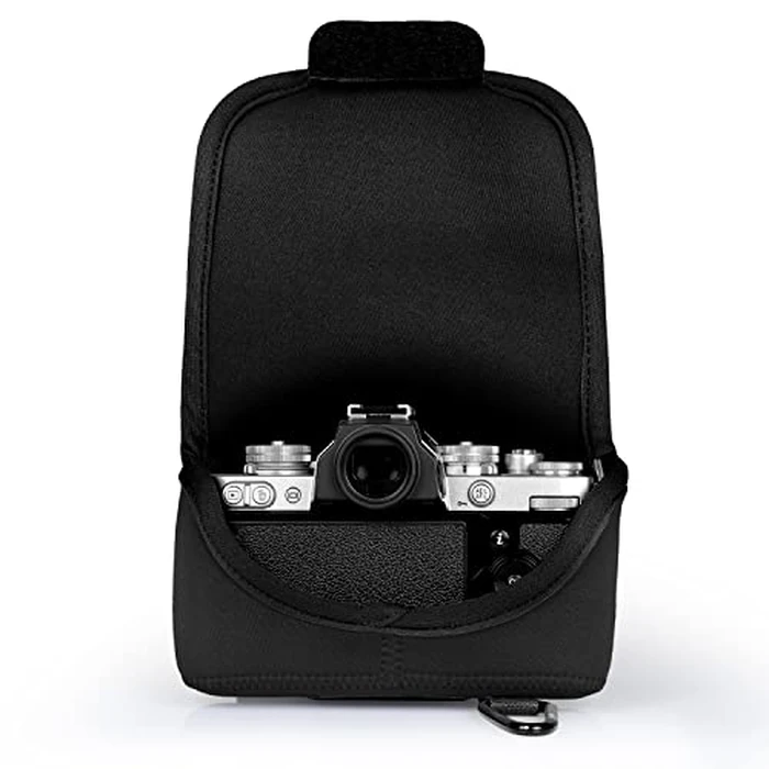 MegaGear MG2012 Ultra Light Neoprene Camera Case Compatible with Nikon Z fc (16-50mm)-(Black) by MegaGear - Image 2