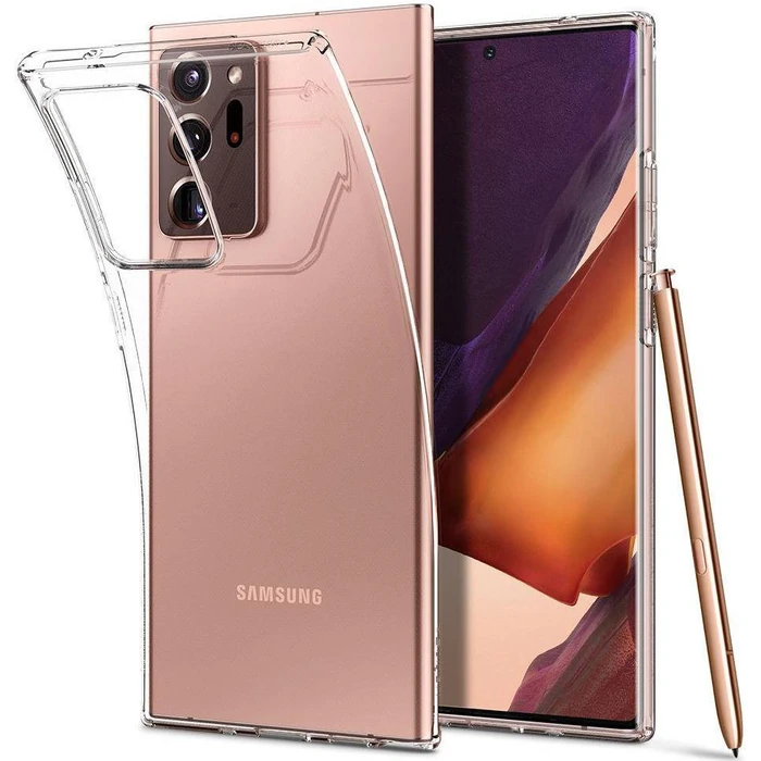 Spigen Crystal Flex Series Phone Case for Galaxy Note 20 | Note 20 Ultra - Clear by Spigen - Image 1