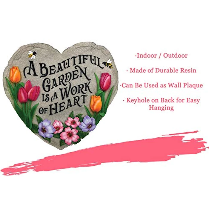 Spoontiques 13242 Beautiful Garden Stepping Stone, Multicolored by Spoontiques - Image 5