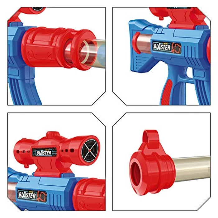 YEEBAY Shooting Game Toy for Age 6, 7, 8,9,10+ Years Old Kids, Boys - 2pk Air Guns & Shooting Target & 24 Foam Balls - Ideal Gift - Compatible with Toy Guns by YEEBAY - Image 3