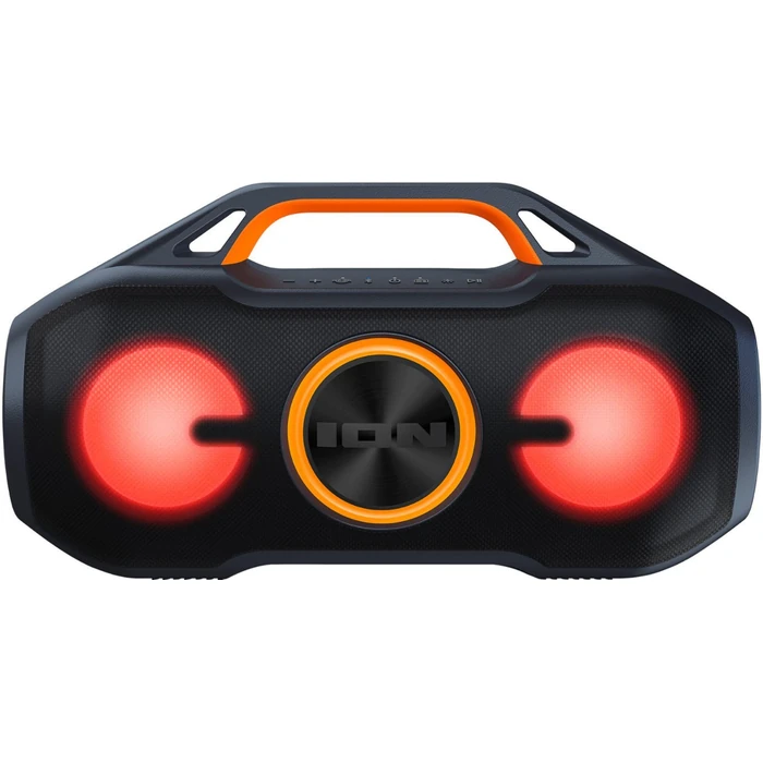 ION AquaSport Max Waterproof 60-Watt Bluetooth-Enabled Stereo Speaker with Lights - Black by ION - Refurbished - Excellent condition