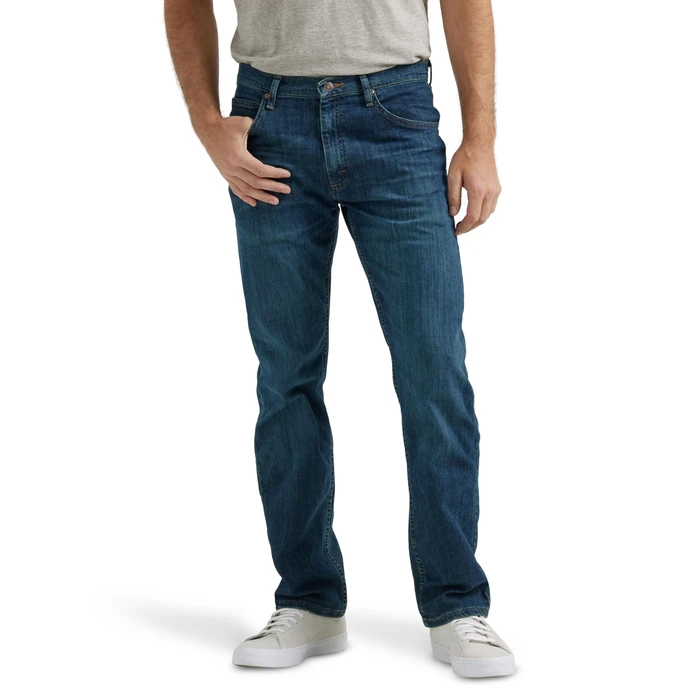 Classic 5-pocket Regular Fit Flex Jean, Twilight Flex, 32W x 36L by Wrangler Authentics - Used - Like New condition - US$31.45