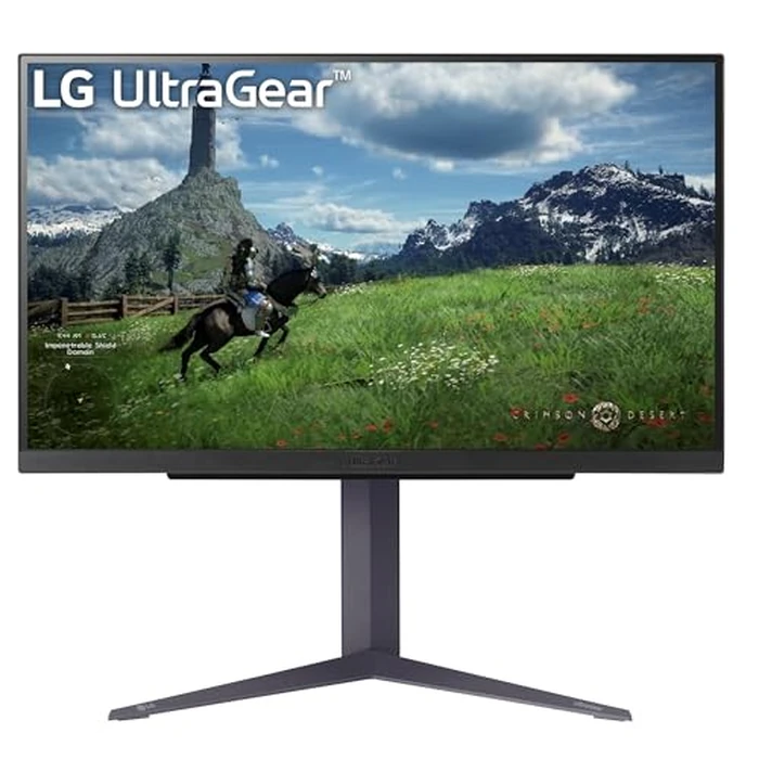 LG 27GS85Q-B Ultragear(TM) QHD Nano IPS 180Hz (O/C 200Hz) Gaming Monitor| Nano IPS 1ms (GtG) Response time/DisplayHDR(TM) 400 / VESA Certified AdaptiveSync/NVIDIA(R) G-SYNC(R) Compatible/AMD FreeSync(TM) by LG - Image 1