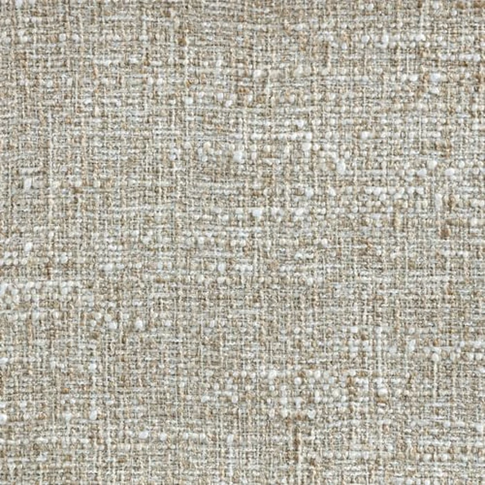 Meridian Furniture 11074Beige-C Sacha Collection Art Deco Counter Stool with Rich Beige Polyester Linen Textured Fabric, Two Tone Weave, Solid Wood Natural Finish, 20.5" W x 21" D x 37.5" H, Beige by Meridian Furniture - Image 3