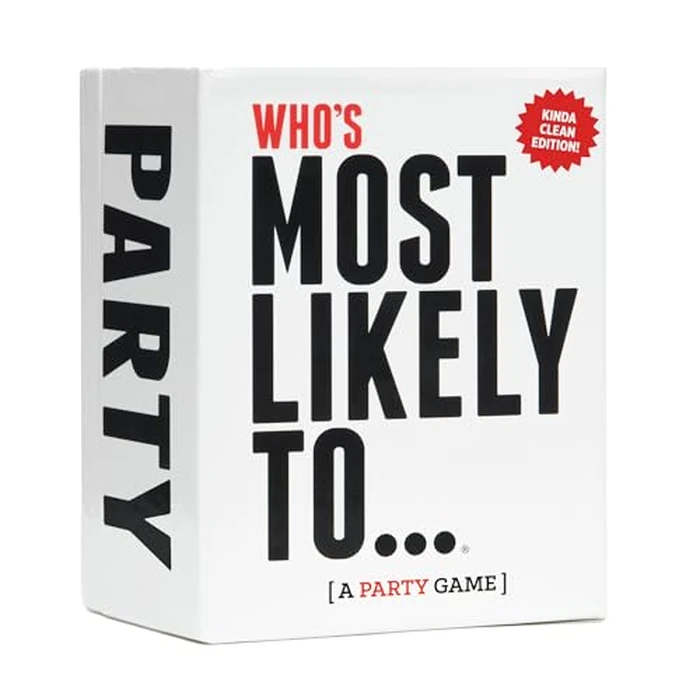 DSS Games Who's Most Likely to... Kinda Clean Family Edition [A Party Game] by DSS Games - Image 1