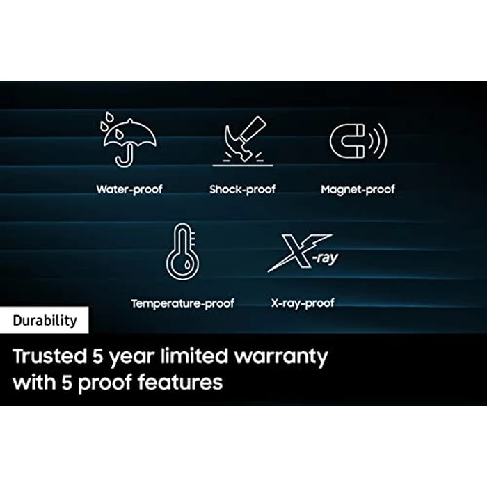 Samsung Type-C USB Flash Drive, 128GB, Transfers 4GB Files in 11 Secs w/Up to 400MB/s USB 3.2 Gen 1 Read Speeds, Compatible w/USB 3.0/2.0, Waterproof, 2022, Blue, MUF-128DA/AM by Samsung - Image 6