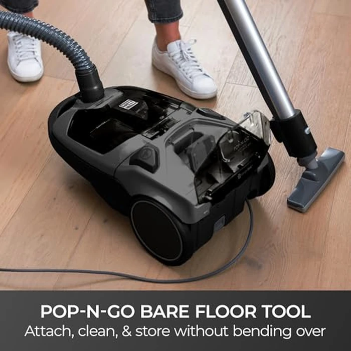 Kenmore BC4039 600 Series Pet Friendly Bagged Canister Vacuum with POP-N-GO, Pet PowerMate, Hair Eliminator Brushroll, HEPA Filter, Performance Indicator, Extended Reach and Auto Cord Rewind by Kenmore - Image 5