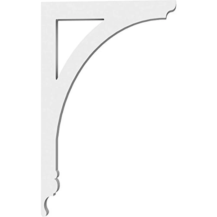 5/8"W X 5"D X 8"H Legacy Architectural Grade PVC Bracket by Ekena Millwork - Image 3