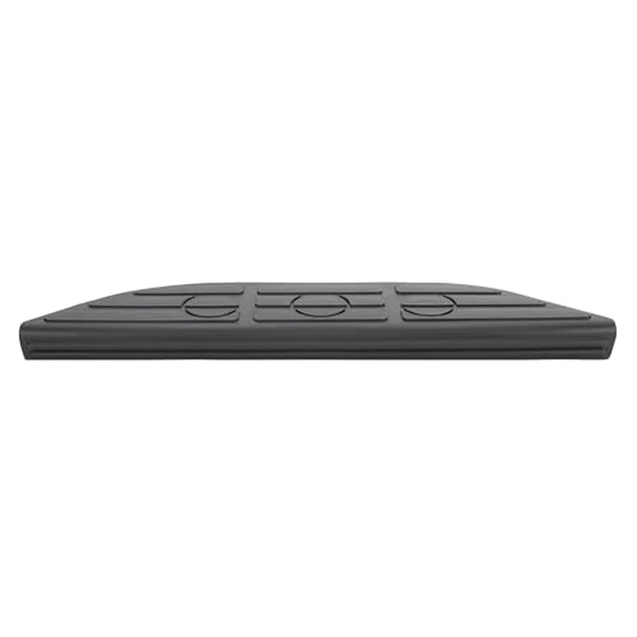 HECASA Rear Bumper Center Step Pad Compatible with 1988-2000 Chevy Chevrolet GMC C/K 1500 2500 3500 Suburban Tahoe Blazer Yukon Fleetside/Styleside Light Duty Black Replacement for GM1191104 15686281 by HECASA - Image 4