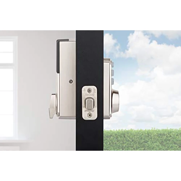 Kwikset 914 Traditional Keypad SmartCode Electronic Deadbolt Smart Lock featuring SmartKey Security and ZigBee 3.0 Technology in Satin Nickel by Kwikset - Image 3
