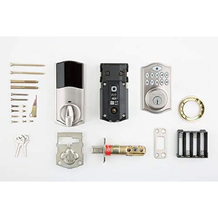 Kwikset 914 Traditional Keypad SmartCode Electronic Deadbolt Smart Lock featuring SmartKey Security and ZigBee 3.0 Technology in Satin Nickel by Kwikset - Image 5