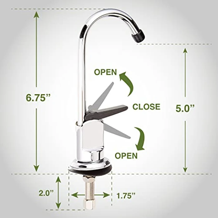 HOMEWERKS Worldwide 3310-160-CH-B-Z Chrome Drink Water Faucet by Homewerks Worldwide - Image 2