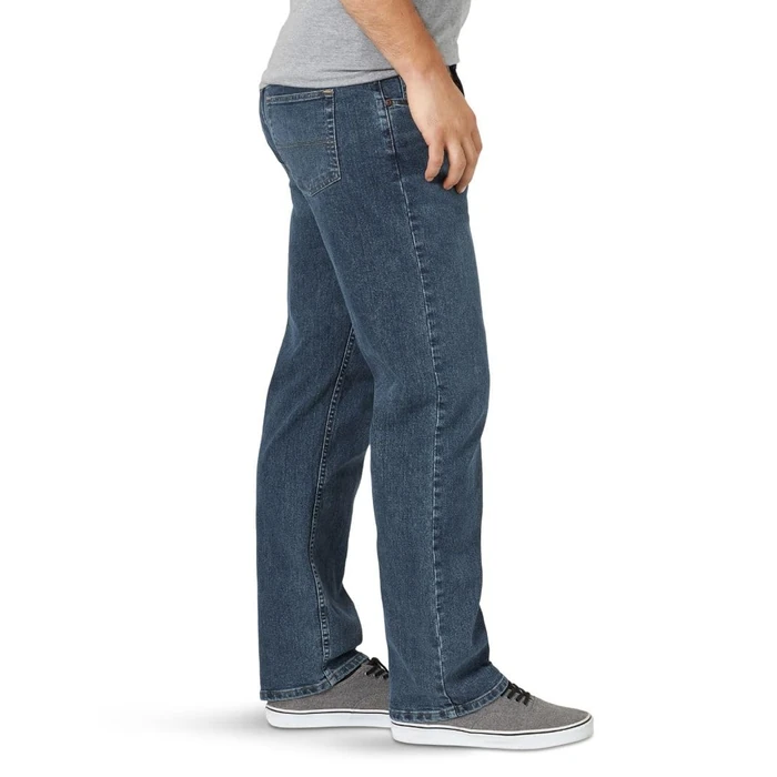 Wrangler Authentics Men's Comfort Flex Waist Relaxed Fit Jean, Smoke, 34W X 36L by Wrangler Authentics - Image 2