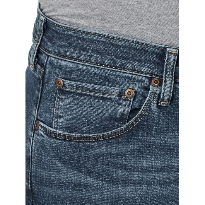 Wrangler Authentics Men's Comfort Flex Waist Relaxed Fit Jean, Smoke, 34W X 36L by Wrangler Authentics - Image 4