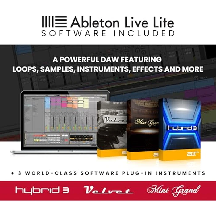 Akai Professional APC40 MKII - USB MIDI Controller for 1 to 1 Mapping with Ableton Live Lite with 5x8 Clip Launch Matrix, Knobs and Faders, Pro Software Suite Included by Akai Professional - Image 7