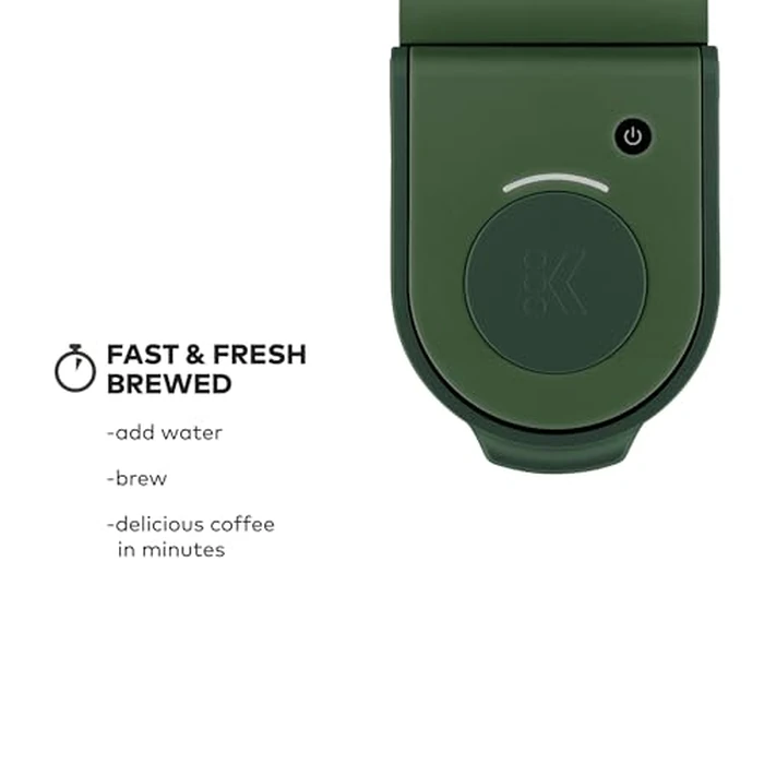 Keurig K-Mini Single Serve K-Cup Pod Coffee Maker, 6 to 12oz Brew size, with Cord Storage, Perfect for Small Spaces, Evergreen by Keurig - Image 7