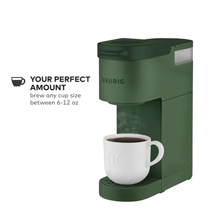 Keurig K-Mini Single Serve K-Cup Pod Coffee Maker, 6 to 12oz Brew size, with Cord Storage, Perfect for Small Spaces, Evergreen by Keurig - Image 9