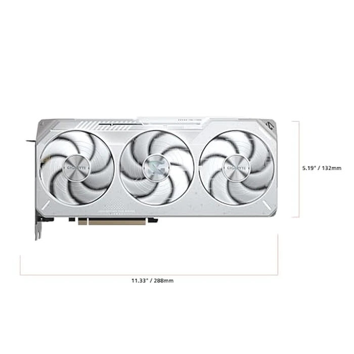 GIGABYTE Radeon(TM) RX 9070 XT Gaming OC ICE 16G Graphics Card (16GB GDDR6, 512-bit, PCIe 5.0, HDMI/DP 2.1, 2.7 Slot, Hawk Fan, Server-Grade Thermal Gel, Reinforced Structure) by GIGABYTE - Image 9