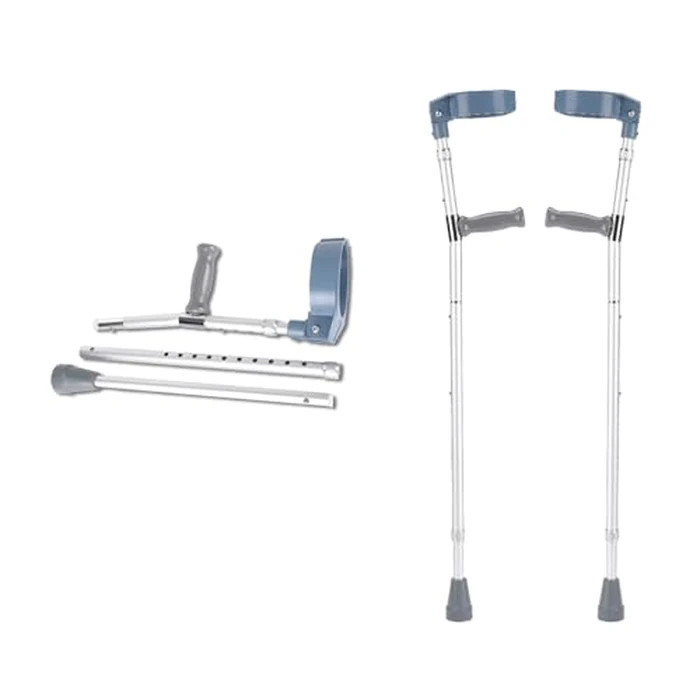 LIXIANG - Forearm Crutches for Adults, Adjustable Adult Crutches, Arm Crutches Forearm,2 Unit by LIXIANG - Image 1