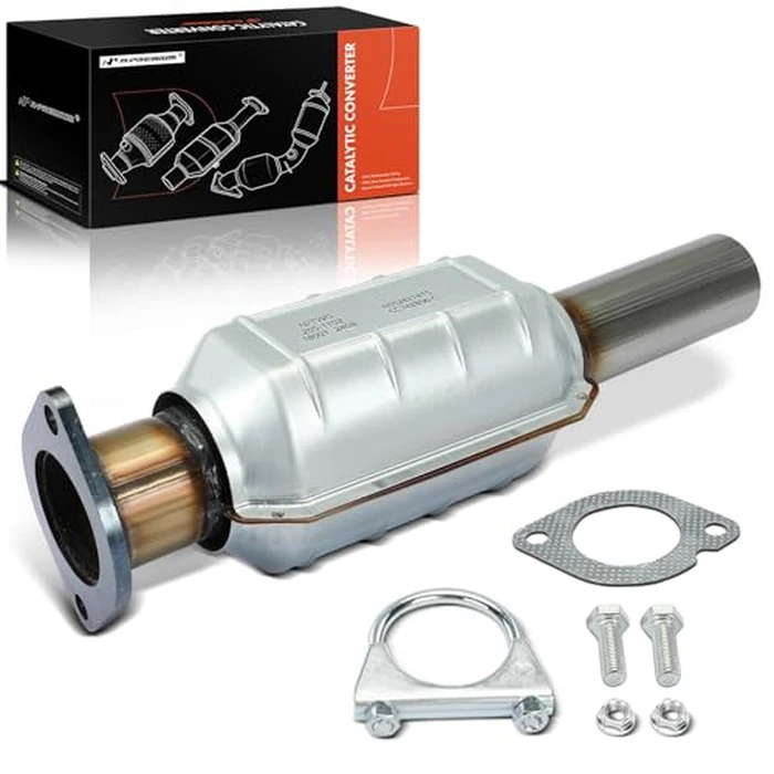 A-Premium Rear Catalytic Converter with Gasket Kit Direct-Fit Compatible with Mazda 5 2006-2010 2012-2015, 2.3L 2.5L, E.P.A. Compliant by A-Premium - Image 1