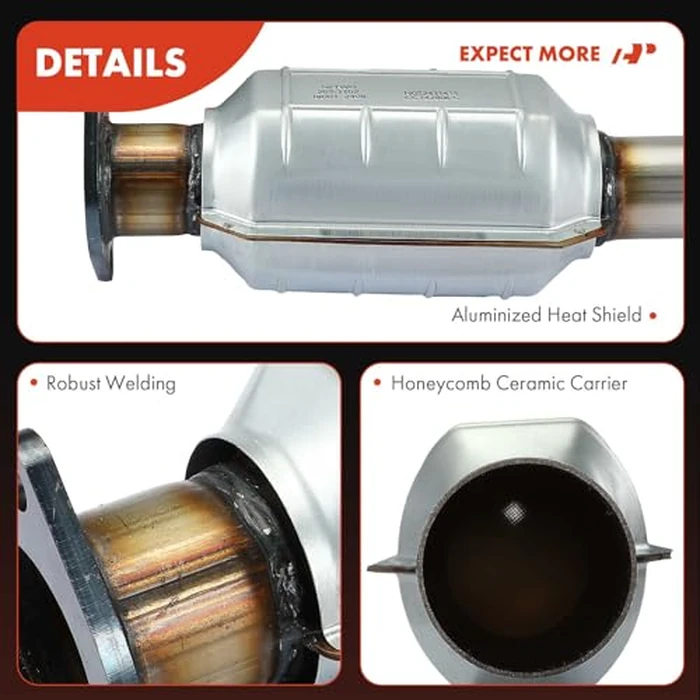 A-Premium Rear Catalytic Converter with Gasket Kit Direct-Fit Compatible with Mazda 5 2006-2010 2012-2015, 2.3L 2.5L, E.P.A. Compliant by A-Premium - Image 8