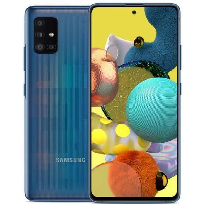 Galaxy A51 (5G) UW - 128GB - Prism Bricks Blue - Unlocked by Samsung - Refurbished - Excellent condition