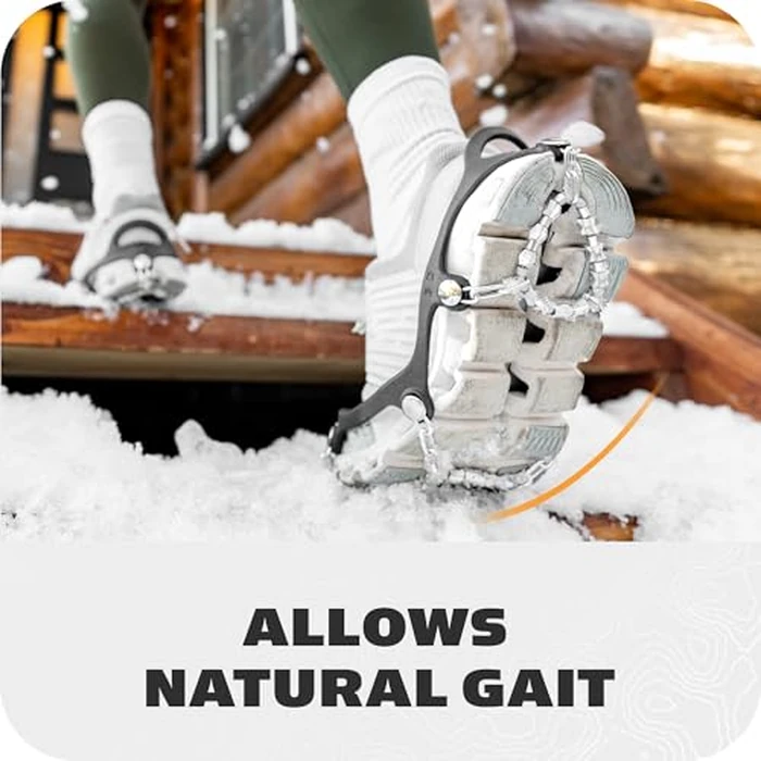 Yaktrax Diamond Grip All-Surface Traction Cleats for Walking on Ice and Snow (1 Pair), X-Large by YakTrax - Image 9