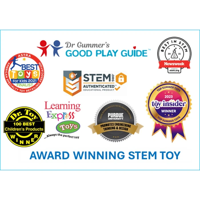 Snap Circuits Classic SC-300 Electronics Exploration Kit | Over 300 Projects | Full Color Manual Parts | STEM Educational Toy for Kids 8+ 2.3 x 13.6 x 19.3 inches by Snap Circuits - Image 6