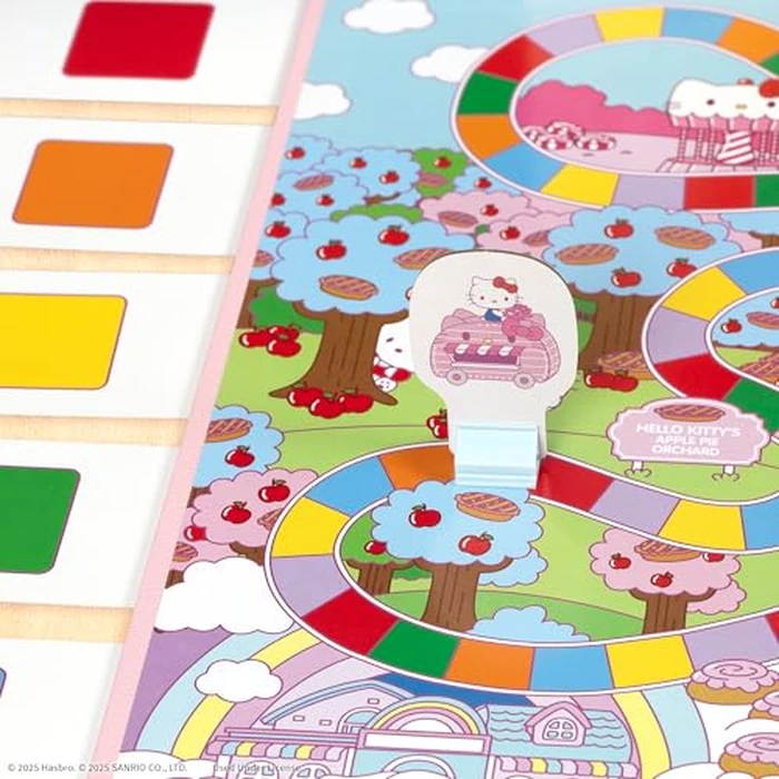 Candy Land: Hello Kitty & Friends Board Game, Play as Hello Kitty, My Melody, Cinnamoroll & Kuromi, Preschool & Family Board Game for Ages 5 +, 2-4 Players, Officially Licensed Sanrio Merchandise by USAOPOLY - Image 3