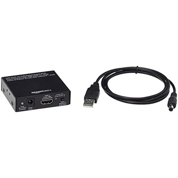 Amazon Basics 4K@30Hz HDMI to HDMI and Audio (RCA Stereo or Spdif) Extractor Converter, Black by Amazon Basics - Image 7