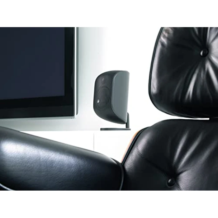 Bowers and Wilkins M-1 Satellite Speaker (1 Count) 4" Glass Fiber Midrange, 1" Aluminum Dome Tweeter, Use as Home Stereo Speakers or Center Channel in Your Surround Sound System, Matte Black (Single) by Bowers & Wilkins - Image 2
