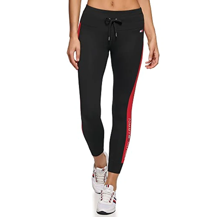 Tommy Hilfiger Sport Womens Sport Legging,Black,S by Tommy Hilfiger - Used - Like New condition - US$28.30