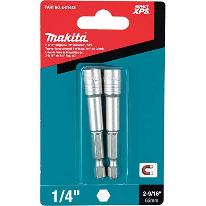 Makita E-01448 Impact XPS(TM) 2-9/16" Magnetic 1/4" Nutsetter, 2/pk by Makita - Image 3