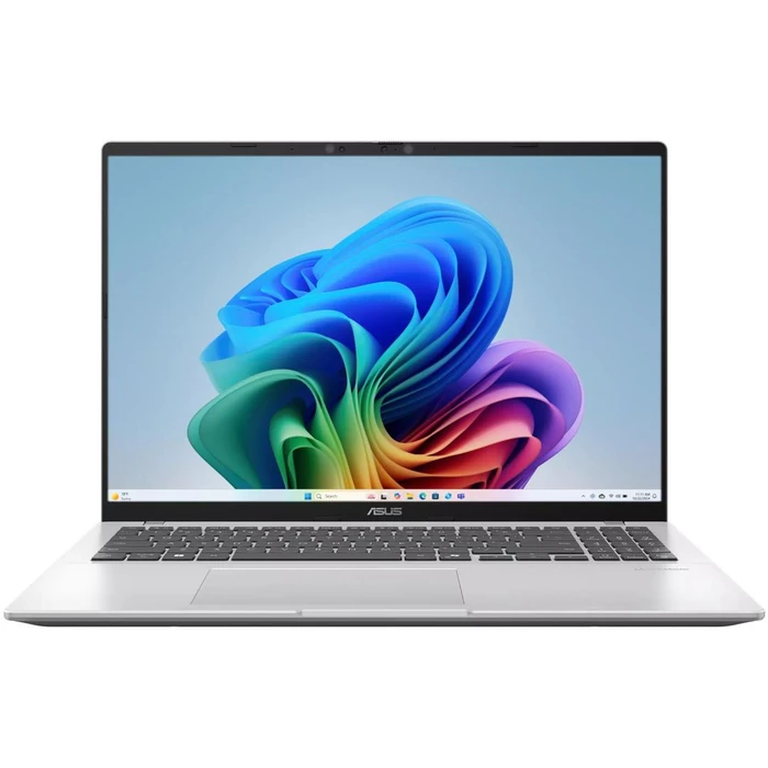ASUS Vivobook 16 X1607QA Copilot+ Laptop 16" - Cool Silver - Snapdragon X X1-26-100 2.97GHz - 16GB RAM - 1TB by ASUS - Image 1