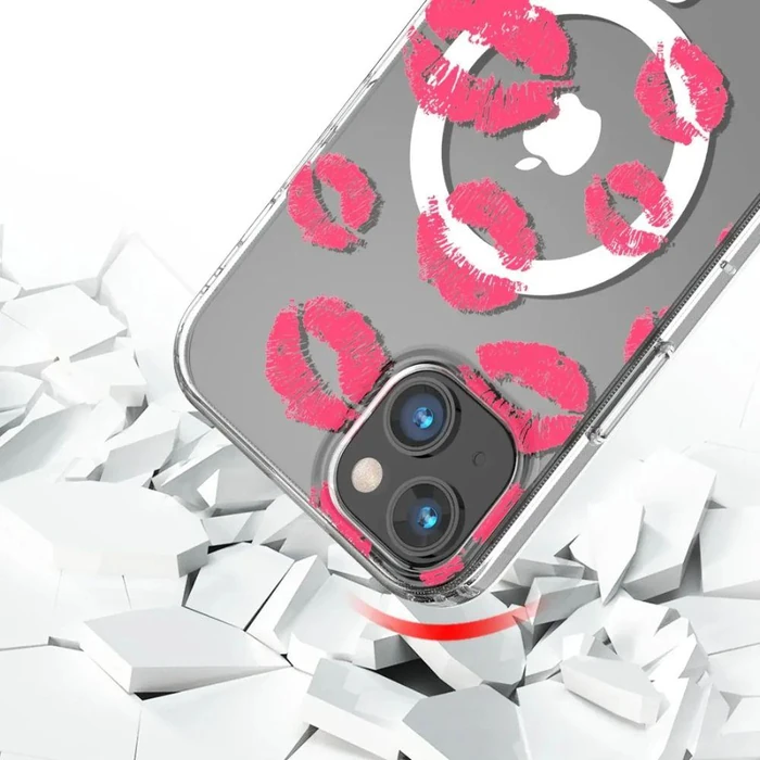 MyBat Pro Mood Series Phone Case with MagSafe for iPhone 15 Plus - Kisses - Brand New by MyBat Pro - Image 3