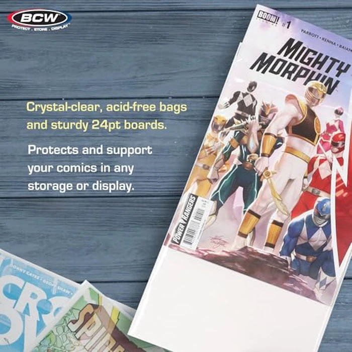 BCW Current Premade Resealable Comic Bags and Boards | Modern Comic Book Sleeves (50 Pack) by BCW - Image 5