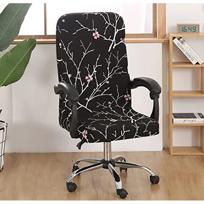 XNN Computer Office Chair Cover - Protective Stretchable Chair Covers Stretch Chair Slipcover(G) by XNN - Image 2