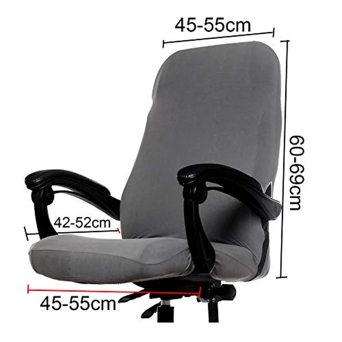 XNN Computer Office Chair Cover - Protective Stretchable Chair Covers Stretch Chair Slipcover(G) by XNN - Image 3