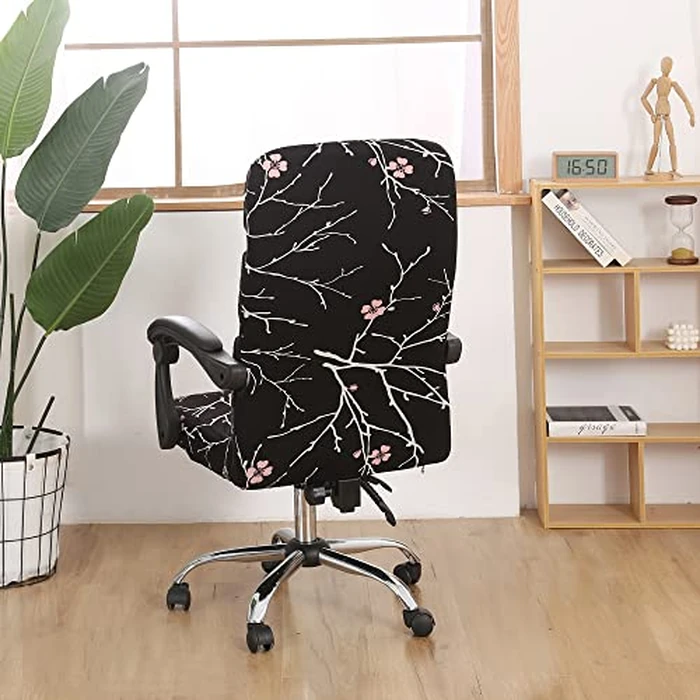 XNN Computer Office Chair Cover - Protective Stretchable Chair Covers Stretch Chair Slipcover(G) by XNN - Image 7