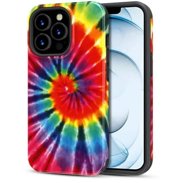 MyBat Pro Fuse Series Phone Case for iPhone 13 Pro - Tie Dye Swirl - Brand New by MyBat Pro - Refurbished - Brand New condition