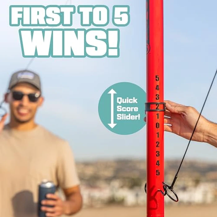 GoSports Tower 5 Giant Ring Swing Versus Game for Adults and Family - Hook and Ring Outdoor Yard Game by GoSports - Image 3